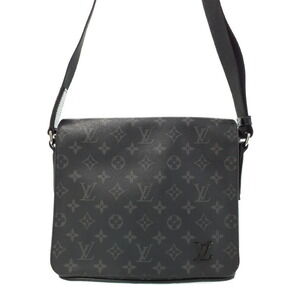 Louis Vuitton Monogram Eclipse Black District NM Shoulder Bag